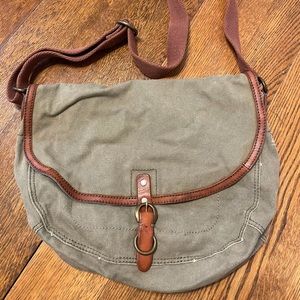 Lucky Brand Canvas Messenger Bag